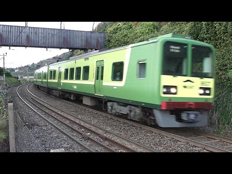Irish Rail 8520 Class Dart Train number 8637 - Dalkey, Dublin