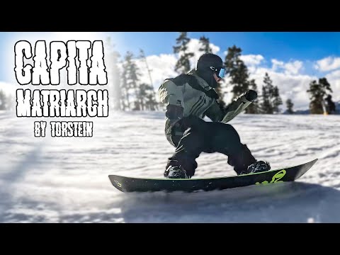 First Look Riding the CAPiTA Matriarch Snowboard by Torstein