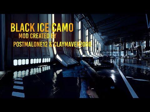 E11-D Black Ice Skin Mod by Postmalone12 and Claymaver2000 - Star Wars Battlefront 2