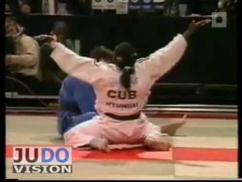 JUDO 1999 World Championships: Ulla Werbrouck (BEL) - Sibelis Veranes (CUB)