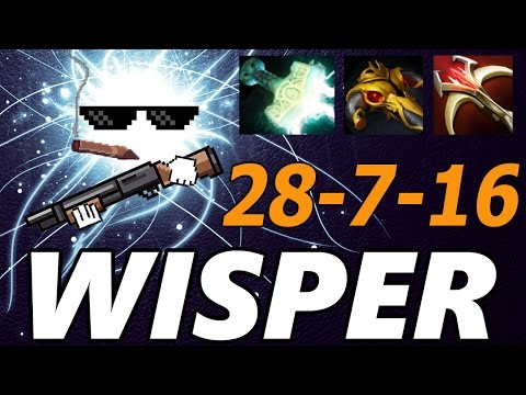 Wisper → CARRY Mid Io Owns Low Priority (700+ XPM, 700+ GPM) «» Dota 2 7.01 Patch Full Gameplay