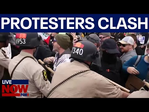 Video | Broadview ICE facility: protesters clash with officers