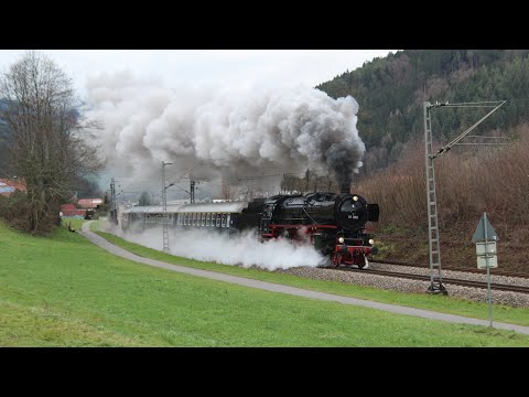 Mit Volldampf vom Schwarzwald an den Bodensee - Dreikönigs-Dampf mit 01 202