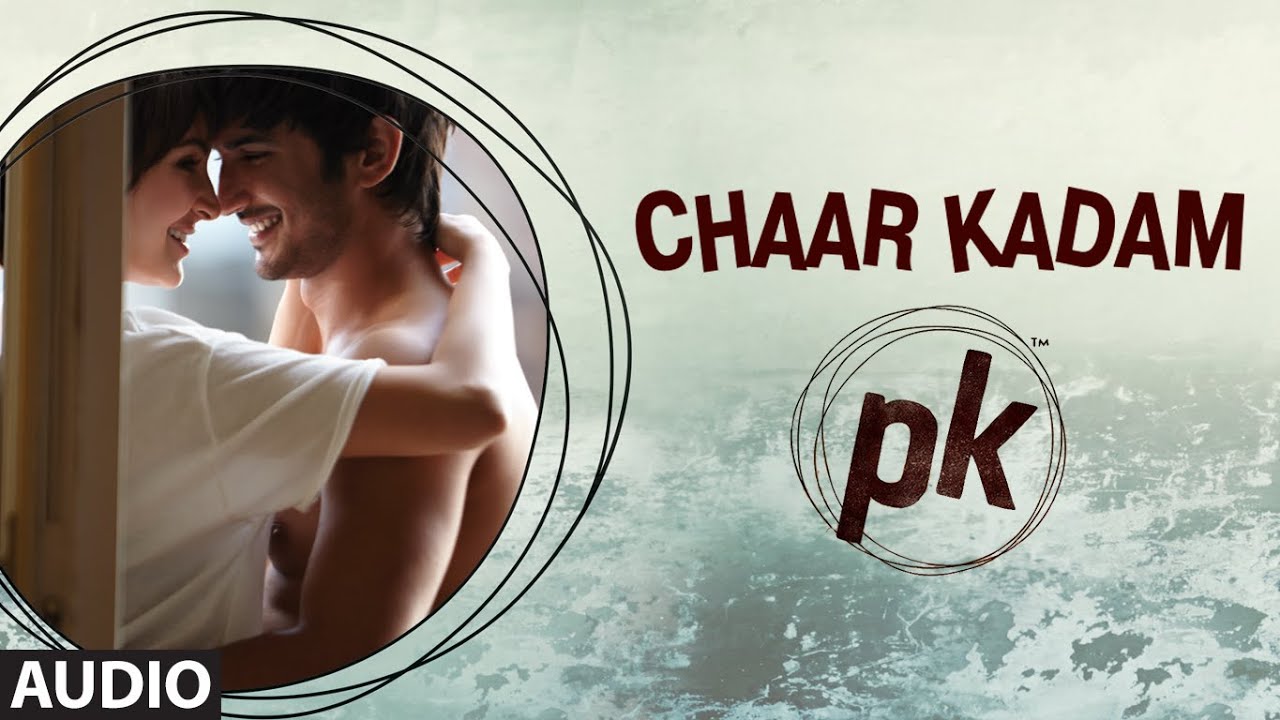 Chaar Kadam Lyrics  | Pk | Amir Khan, Sanjay Dutt | Shaan, Shreya Ghoshal | Shantanu Moitra