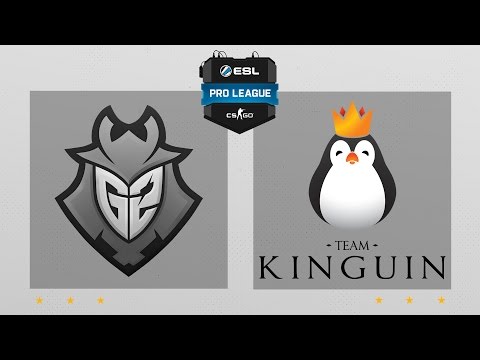 CS:GO - G2 vs. Kinguin [Cbble] Map 2 - ESL Pro League Season 5 - EU Matchday 15