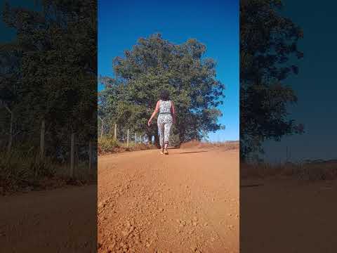 Caminhada sertaneja Comunidade Santa Rita município Vianópolis Goiás Brasil