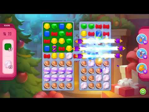 Homescapes Level 10696 No Boosters Gameplay