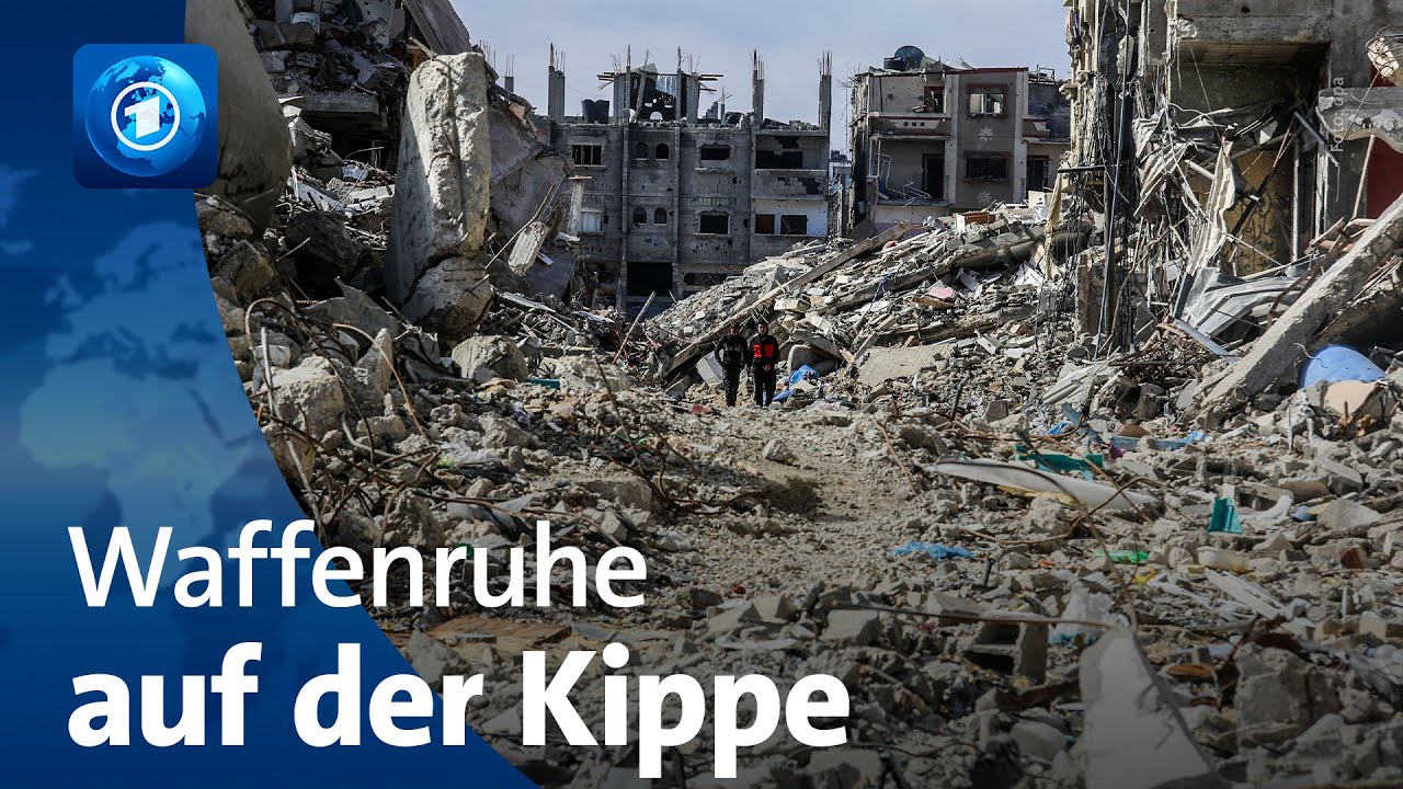 Netanjahu droht mit Ende der Waffenruhe in Gaza
