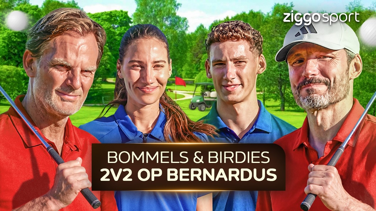 Bommels & Birdies met Mark van Bommel, Ruben van Bommel, Renee van Bommel en Ronald de Boer ⛳