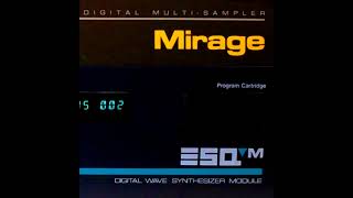 Video thumbnail for Ensoniq Mirage DMS-1 & Ensoniq ESQ-M (Cassette Record) by Nacho Marty Meyer