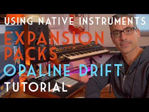 Using Maschine Expansion Packs: Opaline Drift