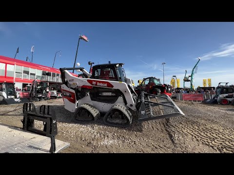 Bobcat Demo Show At Bauma 2022 Expo - 4K