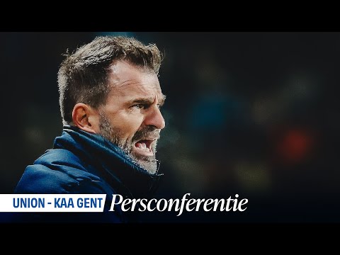🎙️ Persconferentie na Union - KAA Gent