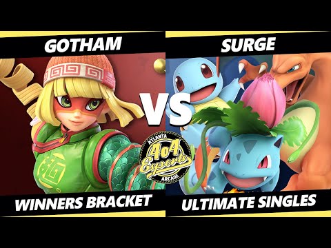4o4 Smash Night 68 - Gotham (Min Min) Vs. Surge (Pokemon Trainer) SSBU Ultimate Tournament