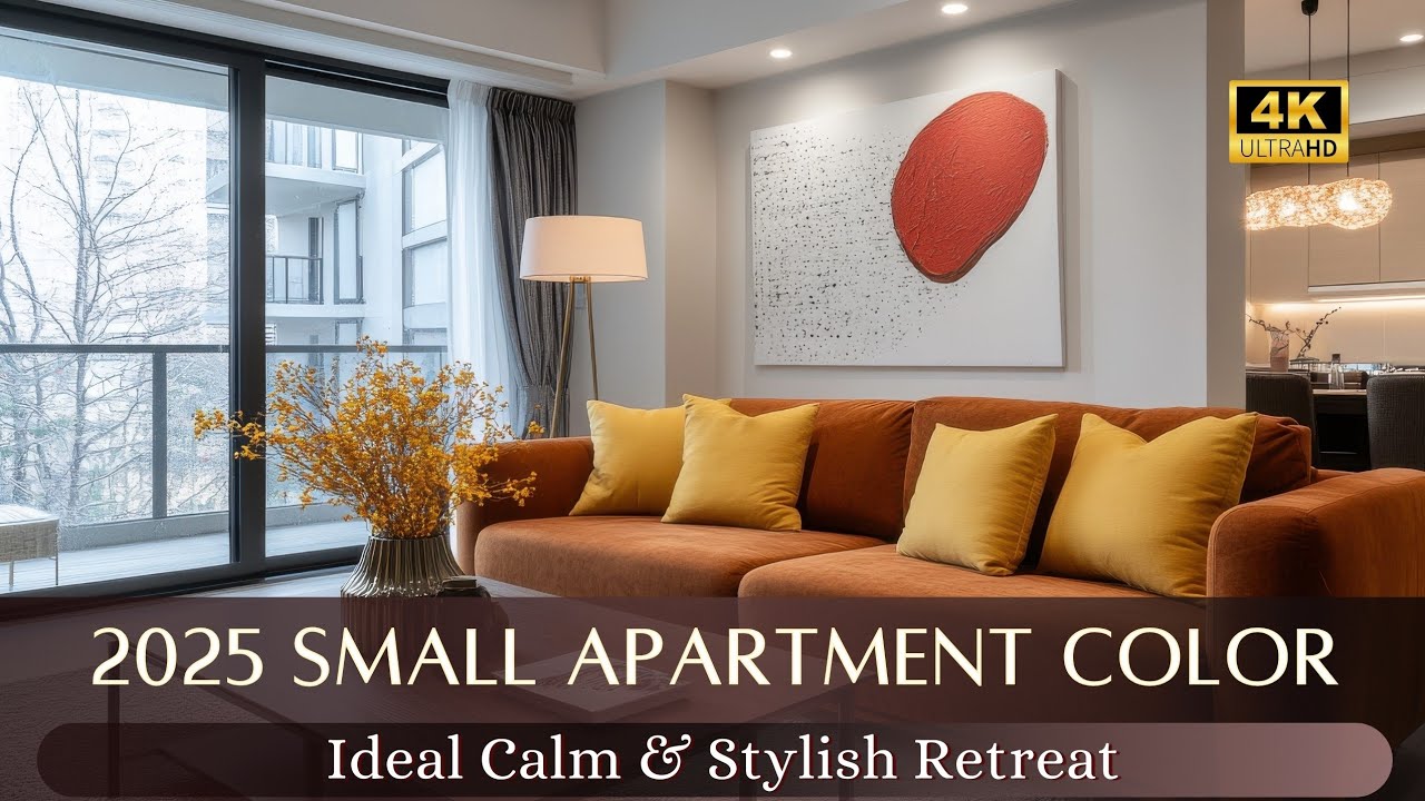 2025 Small Apartment Color Trends: Design Your Ideal Calm, Stylish Retreat with These Top Shades