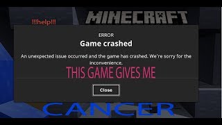 minecraft gives me cancer aka breaking minecraft aka MINECRAFT ON PLAYSTATION SUCK