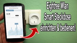 Eightree Wlan Smart Steckdose einrichten, mit Handy verbinden & nutzen| Anleitung