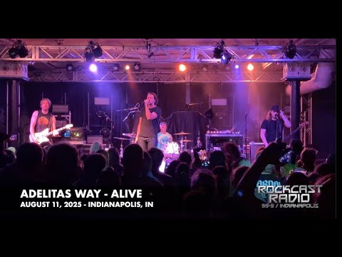 Adelitas Way Sings "Alive" In Indianapolis on August 11, 2025