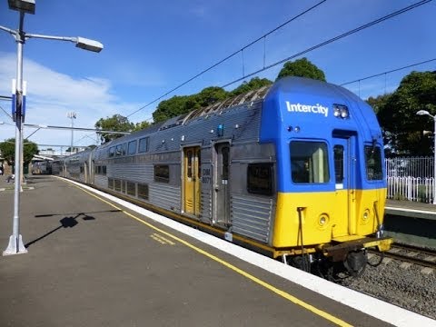 Australian Trains: North Strathfield (Sydney), in an hour, 17Aug13
