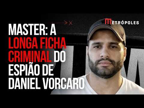 Extensa ficha: a vida criminosa de “Sicário”, o espião de Vorcaro
