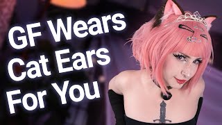 Your Girlfriend Puts On Cat Ears [F4A] [Wholesome] [GFE] [Cuddling] Roleplay Audio
