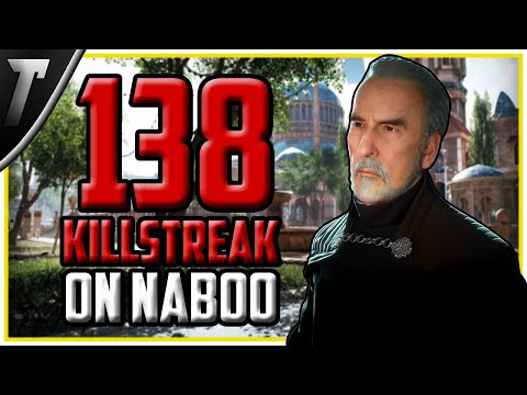 Star Wars Battlefront 2 Count Dooku 138 Killstreak (Naboo)