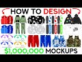 HOW TO DESIGN CLOTHING MOCKUPS FOR YOUR BRAND 2024 WALKTHROUGH