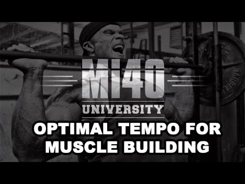 Ben Pakulski Training Tempo for Muscle Building MI40 Muscle University