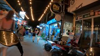 Koh Tao, Thailand’s busiest street, the heart of the island where all the  nightlife comes alive
