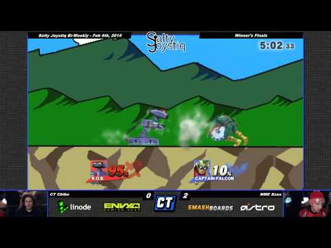 Salty Joystiq - NME Xzax vs CT Chibo - Winners Finals - Smash Wii U
