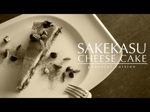 [No Music] How to make Sakekasu Cheesecake