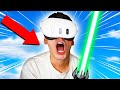 LIGHTSABER BATTLES IN VR ARE INSANE Vader Immortal