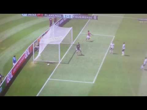 Flamengo x Figueirense - Gol do Flamengo