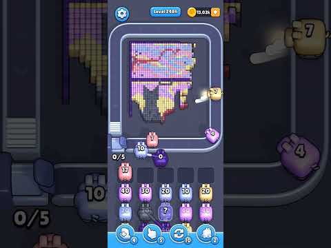 Pixel Flow Level 2486 Walkthrough