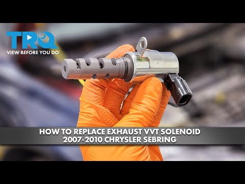 How to Replace Variable Valve Timing Solenoid 2007-2010 Chrysler Sebring