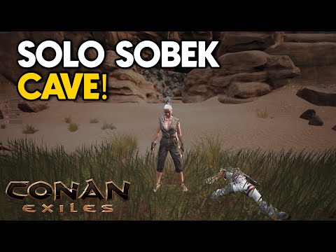 Clear Sobek Cave at Level 20 with Fiber Gear – Farm Legendary Armor Fast | Conan Exiles Tips
