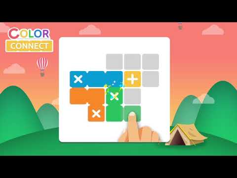 Color Connect : Fill in the blocks Video
