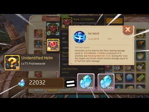 REFORGE LEGENDARY Emblem X (+6 SKILLS DAMAGE TEST) + Unboxing WARMOUNT RANK 3 Helm - Laplace M / Tow