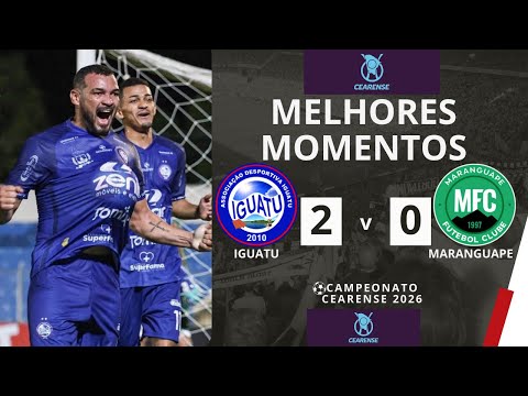 Iguatu vs Maranguape | Melhores Momentos | 1ª Rodada | Campeonato Cearense 2026