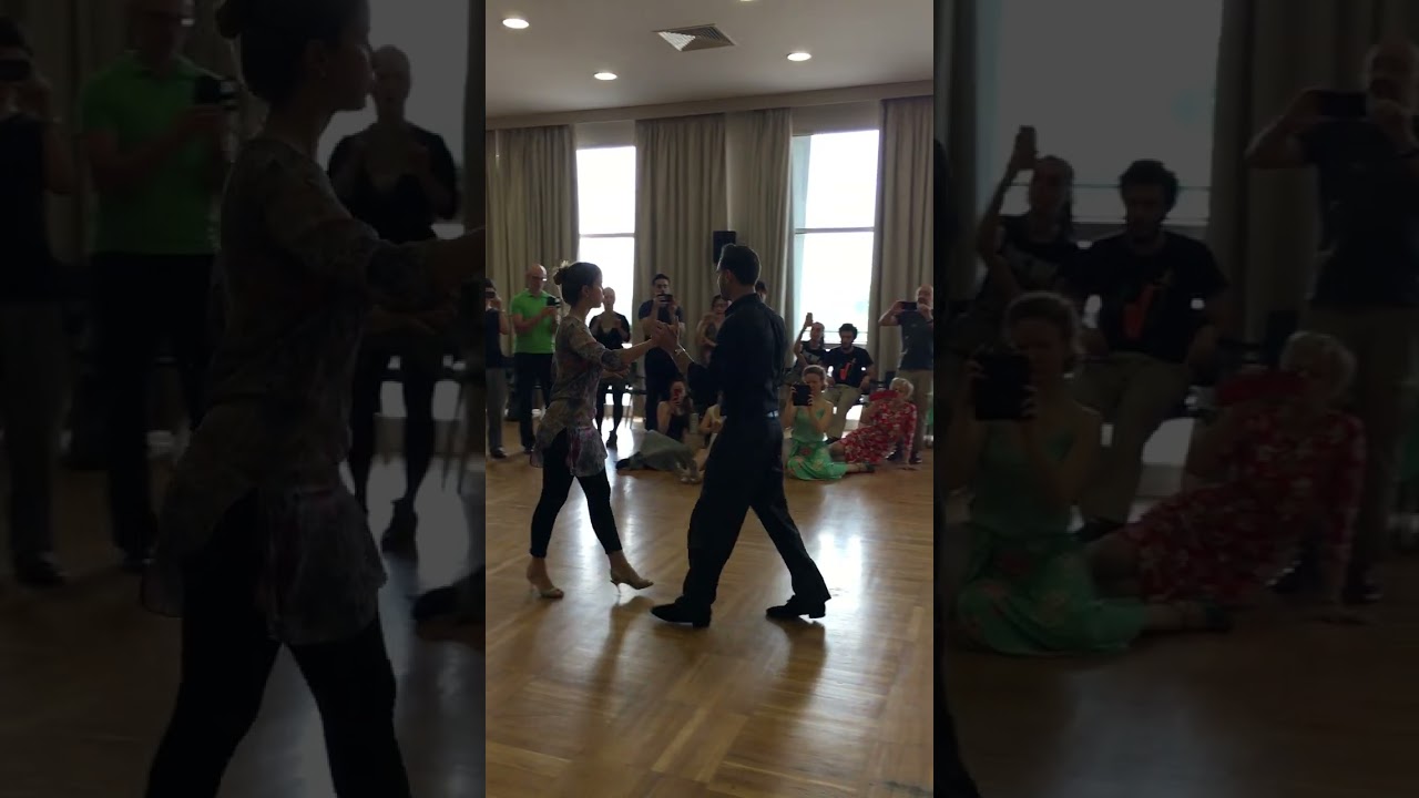 Video thumbnail for Fausto Carpino & Stephanie Fesneau Volcada Variation Class @ Belgrade Encuentro 2018