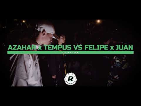 Azahar x Tempuz VS Felipe x Juan | Cuartos | Recinto Adhesivo