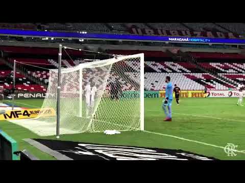 Gol do Flamengo!! Vitinho   FLA 1X0 RES