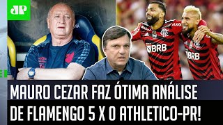 ‘Foi um vareio do Flamengo, e o que foi bem assustador para o Athletico-PR foi…’: Mauro Cezar analisa