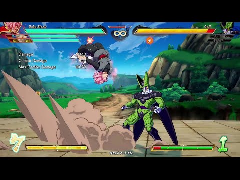 DBFZ Goku Black Double Super 10000 Damage T.O.D Combo