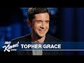 Topher Grace on Seeing Jimmy at Matt Damon’s House & New ABC Show Home Economics