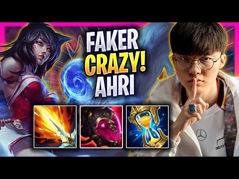 FAKER IS SO CRAZY WITH AHRI! - T1 Faker Plays Ahri MID vs Sylas! | Season 2025