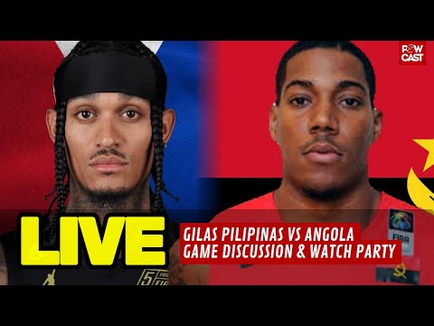 Gilas Pilipinas vs Angola Live Basketball Watch Party & Fans Discussion Only