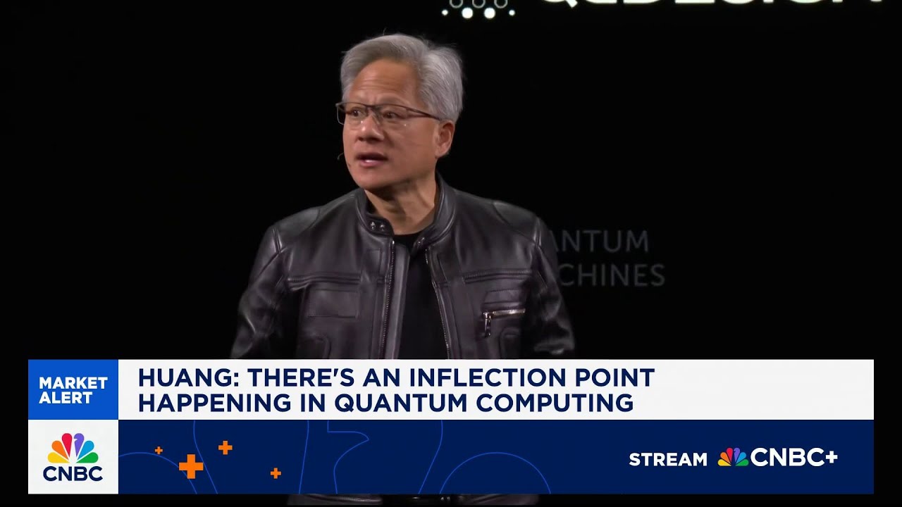 Nvidia CEO: Quantum computing is reaching an inflection point