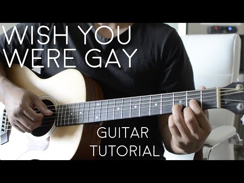 Wish You Were Gay (Guitar Tutorial) by Billie Eilish