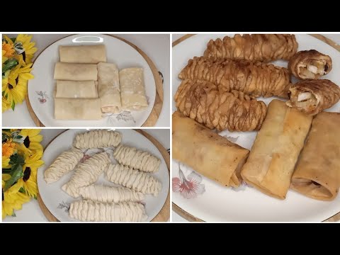 Easy Homemade Chicken Spring Rolls।।(Ramzan Special recipe)।।Crispy & Crunchy Spring Roll।।